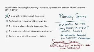 Assessing credibility | Worked example | Praxis Core Writing | Khan Academy