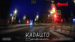 Случай на перекрёстке ул. Октябрьская - ул. Багратиона в Калининграде. 22.01.22