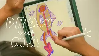 digitally draw with me using Clip Studio Paint!
