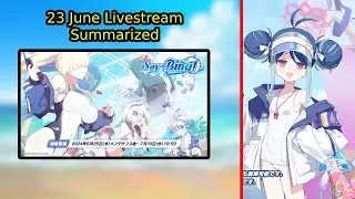 Blue Archive JP 23 June Livestream Summarized