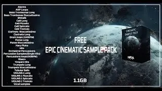 FREE EPIC CINEMATIC SAMPLE PACK / LOOPS / SINGLE HITS / Beyond the Stars / NRA LAB