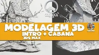 [Modelagem 3D]: Intro ao 3Ds Max + Projeto Cabana  - Disponível no CeleiroCG.com.br