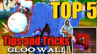 Gloo Wall Top 5 Tips and Tricks in Hindi | Best Setting and Custom HUD for Glue Wall
