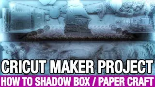 Making a Large Large Shadow box with Circuit - Andrew Jones/ArtisticBrit