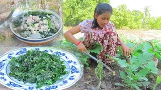 Cooking Jamaican callaloo (Amaranth) - Soup Jamaican callaloo (Amaranth) with pork |Madam Cooking