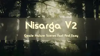 Making an Environment Using Nisarga V2 Addon (Blender Breakdown/Showcase)