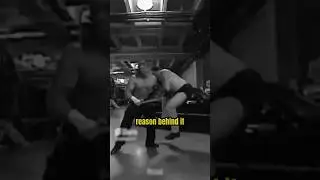Why does Triple H always cover the sledgehammer’s head with his hand?