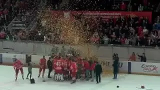 Вручение кубка ХК Ростов