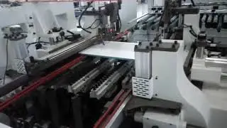 Автоматическая загрузка и выгрузка для проходного сверлильно присадочного станка KDT