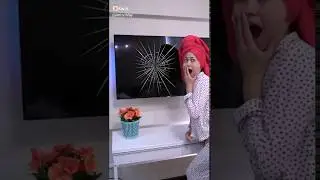 Anny  Mayy разбила телевизор. Скетч | Anny_Mayy_1_love