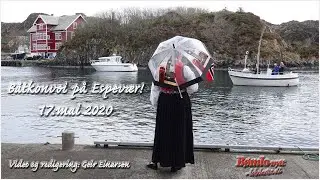 Båtkonvoi på Espevær