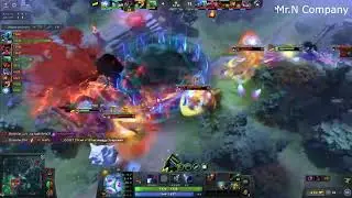 Outsiders (Virtus.pro) делают минус 5 в 0 против Na'Vi dota 2