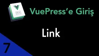 VuePress'e Giriş - Link