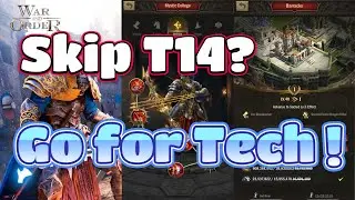 War and order :  Dont upgrade T14 before doing this