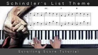 Schindler's List Theme - Piano with score