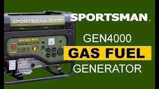 4,000 Surge Watt Sportsman Gas Powered Generator