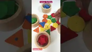 Colour Sorting | Red | Green | Yellow | Blue | Orange | Educational Videos for Toddlers