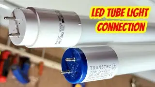 How to, LED Tube Light Connection, Bed Switch Connection