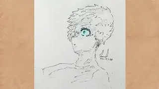You'll always be my glorious blue-eyed king. | Gojo Satoru Fanart (again again.) | 呪術廻戦