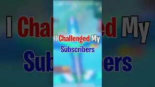 I *CHALLENGED* My Subscribers 😈🔥 #shorts #youtubeshorts #pubgmobile