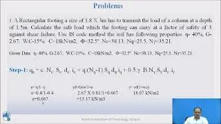 IS Code method of bearing capacity equation