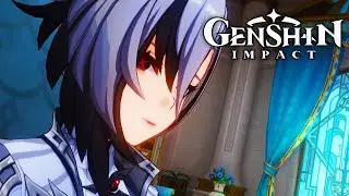 Arlecchino First Appearance Cutscene [JP/ENG] | Genshin Impact 4.1 Archon Quest