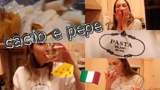trip to Eataly + cooking fun easy Cacio e Pepe recipe