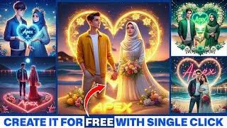 How to create 3D AI Trending Couple Images using Microsoft Bing 2024 | Bing Image Creator |