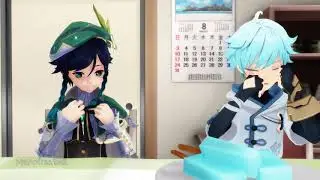 Venti had it coming || Genshin Impact Animation MMD