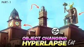 Trending AI OBJECT CHANGING Reels Video Editing ~ Capcut | Viral HYPERLAPSE Reels Tutorial
