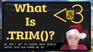 What is .trim() String Method? | JavaScript in LESS-THAN 3 Minutes | Beginner JavaScript Series