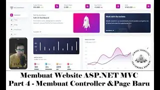 Part 4 - Membuat Controller dan Page Baru (Dashboard) | Tutorial Website .NET (C#)