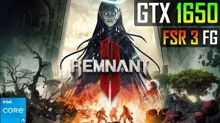 Remnant 2 on GTX 1650 - FSR 3 Frame Generation MOD