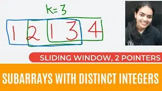 Subarrays with distinct integers 