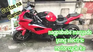 may sira ulit yung electric motorcycle ko - gastos again