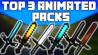 THE BEST ANIMATED PVP TEXTURE PACKS! TOP 3 LIST!