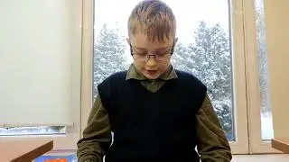 Голуб Богдан 5 "Г" - фрагмент из стихотворения "Крестьянские дети"