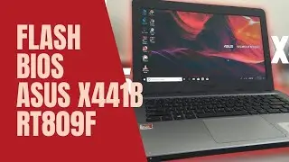 FLASH BIOS ASUS X441B DENGAN RT809F