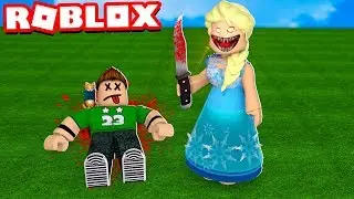 BEWARE of ELSA in ROBLOX!! (Roblox FROZEN 2)