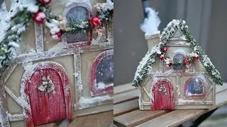 Домик из картона / DIY TSVORIC