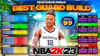 THIS 6'4 POINT GUARD BUILD WILL BREAK NBA 2K23! MOST OVERPOWERED DEMIGOD BUILD IN NBA 2K23!