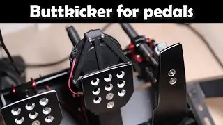 Silly design that actually works great - Bass Shaker for Fanatec V3s