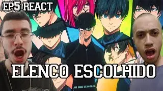 O ELENCO FOI ESCOLHIDO - Blue Lock Temporada 2 Episódio 5 REACT