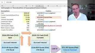 Theoretical Price of Treasury Bond Futures Contract (FRM T3-27)