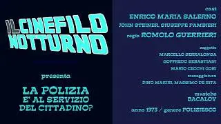 LA POLIZIA È AL SERVIZIO DEL CITTADINO? Enrico Maria Salerno (Romolo Guerrieri 1973)