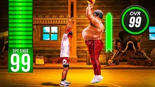 I Made 400 POUND SHARPSHOOTER BUILD but a 99 OVERALL