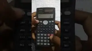 How to Convert decimal values to hexadecimal value using calculator fx 991MS