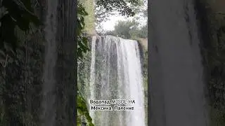 Водопад MISOL-HA Мексика, город Паленке, штат Чиапас. #мексика #водопад #водопады