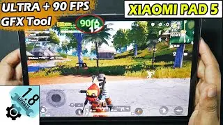 Tembus 90 FPS , Full Test PUBG Mobile Xiaomi Pad 5 GFX Tool Full Hd HDR
