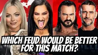 There is NO CLEAR ANSWER for which feud should have a HIAC match at WWE Bad Blood